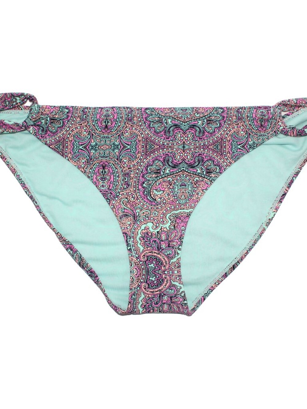 Hot Water Juniors' Tunnel Side Paisley X-Large Multicolor Swim Bottoms 24JP1047